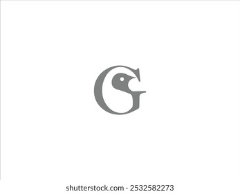 Ilustración vectorial de concepto de logotipo de pájaro de carta