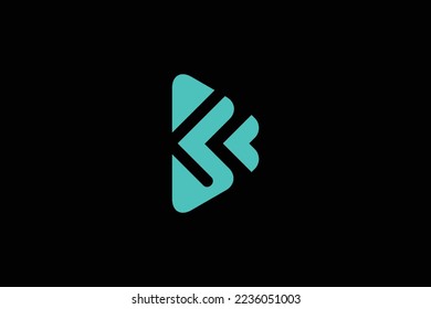 Design-Vorlage für Logos mit BL-Bögen