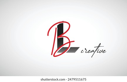 Letter BL Creative Clean Logo Design