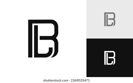 Initial-Logo-Design von Letter BL