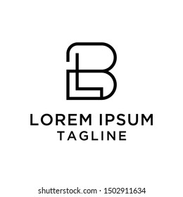 Letter  BL Logo Design Template