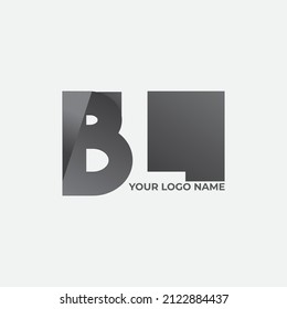 BL-Logo-Design-Vorlage für Letter BL