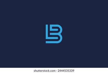 letter bl logo icon design vector design template inspiration