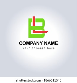 Letter BL Logo Vector Design Illustration for your Business Identity template. Creative Company Name with slogan brand logo. Unique Letter BL Logo Icon for monogram . Beautiful Company Logo Idea.
