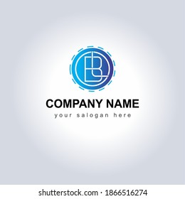 Letter BL Logo Vector Design Illustration für Ihre Business Identity Vorlage. Creative Company Name mit Logo-Logo. Unique Letter BL Logo Symbol für Monogramm . Schöne Firmenlogo-Idee.