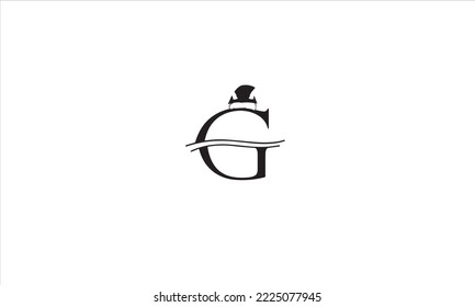 LETTER Ğ BLACK AND WHİTE VECTOR