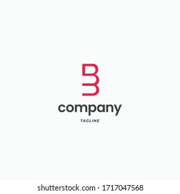 Letra BM logotipo abstracto icono símbolo símbolo de signo de vector plantilla