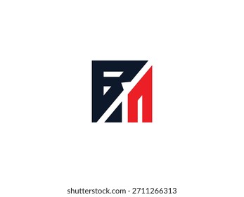Letra BN diseño de logotipo de monograma NB diseños de logotipo de Vector, BN logo