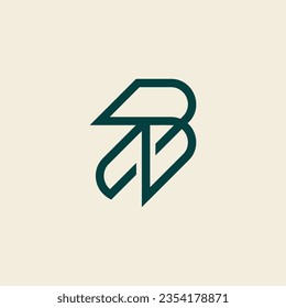 Logo de la letra BN o NB