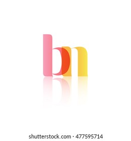 Letter BN that can be used as initial logo