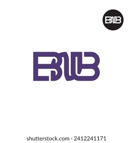 Letter BNB Monogram Logo Design svg