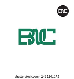 Letter BNC Monogram Logo Design