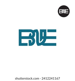 Letter BNE Monogram Logo Design