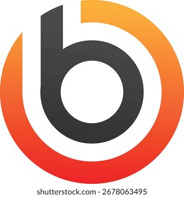 Letra BO Plantilla de diseño de logotipo