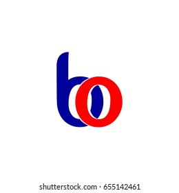 letter b,o logo vector