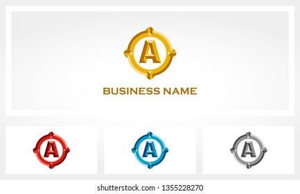 Letter A Bold Luxury Logo