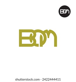 Letter BOM Monogram Logo Design