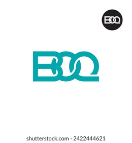 Letter BOQ Monogram Logo Design