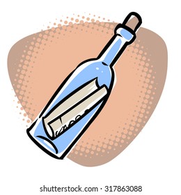 letter bottle