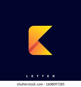 Letter Box Illustration Vector Template. Suitable for Creative Industry, Multimedia, entertainment, Educations, Shop, and any related business