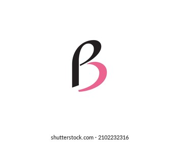 Diseño del logotipo BP de la letra. Marca de logotipo de PB