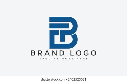 letter BP logo design vector template design for brand.