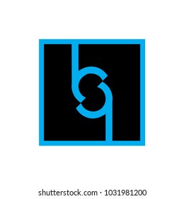 letter bq logo vector