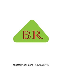 letter br icon vector design illustration