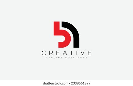 Letter BR Logo Design Vorlage Vektorgrafik.