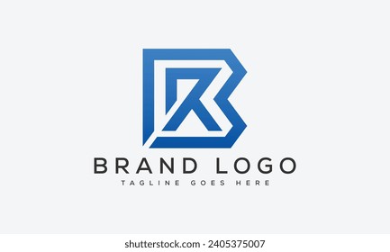 letter BR logo design vector template design for brand.