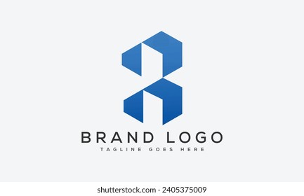 letter BR logo design vector template design for brand.