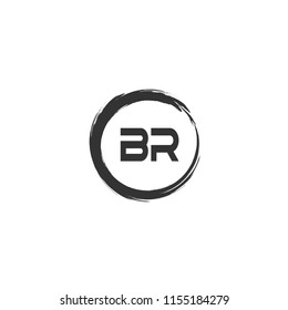 Letter BR LogoTemplate Design