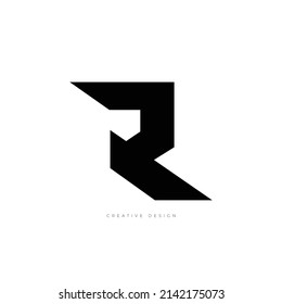 Letter branding concept R creative logo
