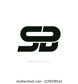 Letter branding SBC initial creative logo