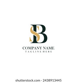 Letter BS Logo design idea