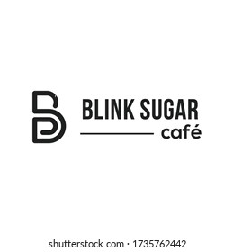 Letter BS or SB logo combination. Simple and minimalist BS or SB logo design.