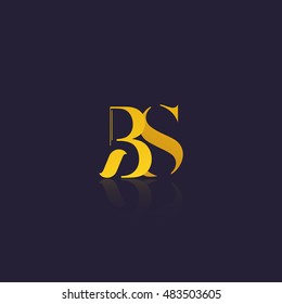 Letter BS that can be used as initial logo
