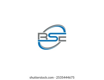 Letter BSE logo design Initial vector Custom brand logo template