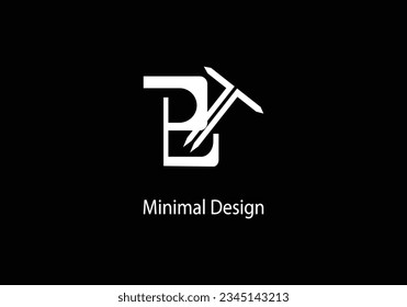 Letter BT vector logo design, symbol icon, Monogram Logo Design, 