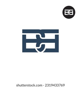 Diseño de logotipo de monograma BTB