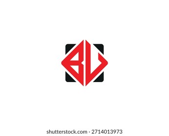 Letter BU monogram logo design UB vector logo designs, BU logo
