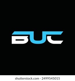 Letter BUC Geometric Modern Creative Business Technology Icon Design Logo