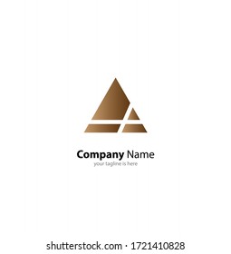 letter a business logo concept