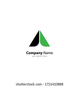 letter a business logo concept