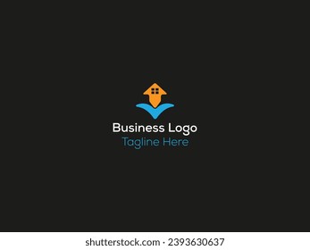 letter business minimal logo design