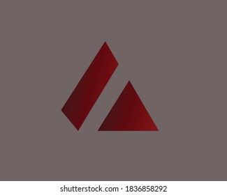 Letter A bussiness logo vector design  with high resolution and standard size.