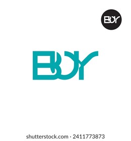 Letter BUY Monogram Logo Design