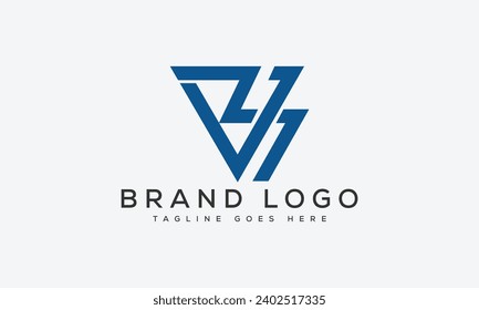 BV Logo Design Vektordesign für Marke.