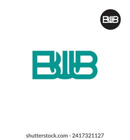 Letter BWB Monogram Logo Design