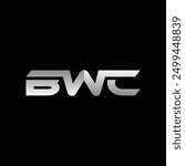 Letter BWC Gradient Modern Geometric Creative Business Technology Logo